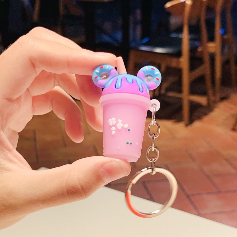 Móc Khóa Hình Ly Trà Sữa Dễ Thương