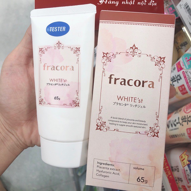 Kem Dưỡng Nhau Thai Fracora White'st Placenta Rich Chống Lão Hóa