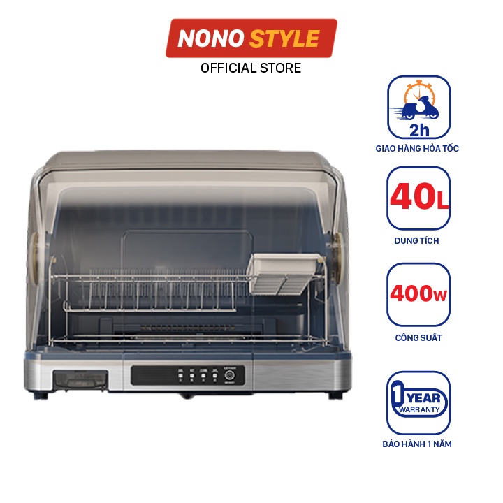Máy Sấy Khử Trùng Chén Đĩa Hanze HZ-BJG60UV, Bảo Hành 12 Tháng