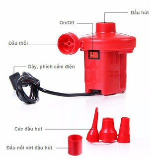 BƠM ĐIỆN 2 CHIỀU (BƠM VÀ HÚT CHÂN KHÔNG) (SIÊU GIÁ RẺ .VN)