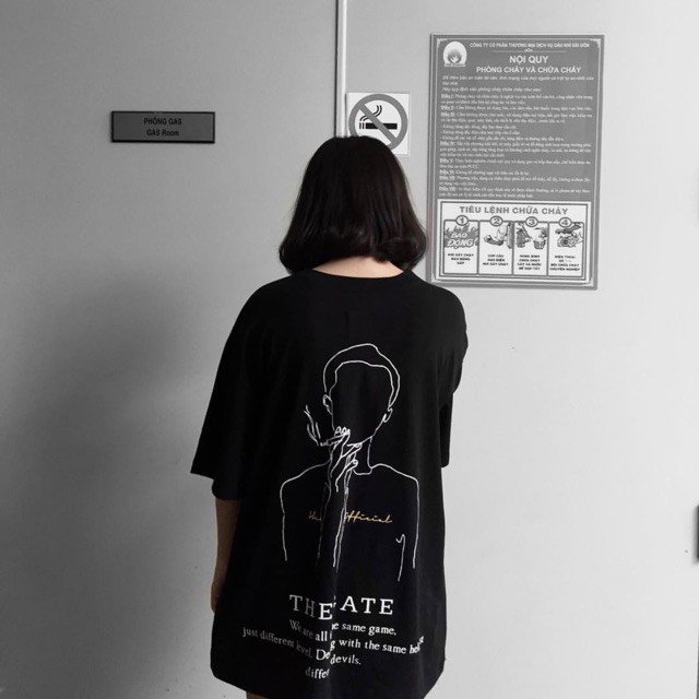 Áo The Gate đen - heaven.offical
