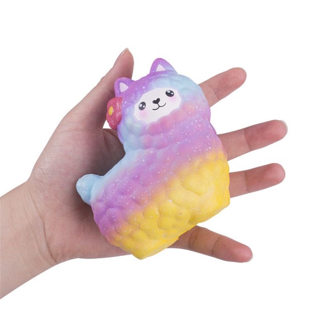 Đồ chơi bóp nắn hình chú cừu Vlampo Alpaca tỏa hương thơm vui nhộn