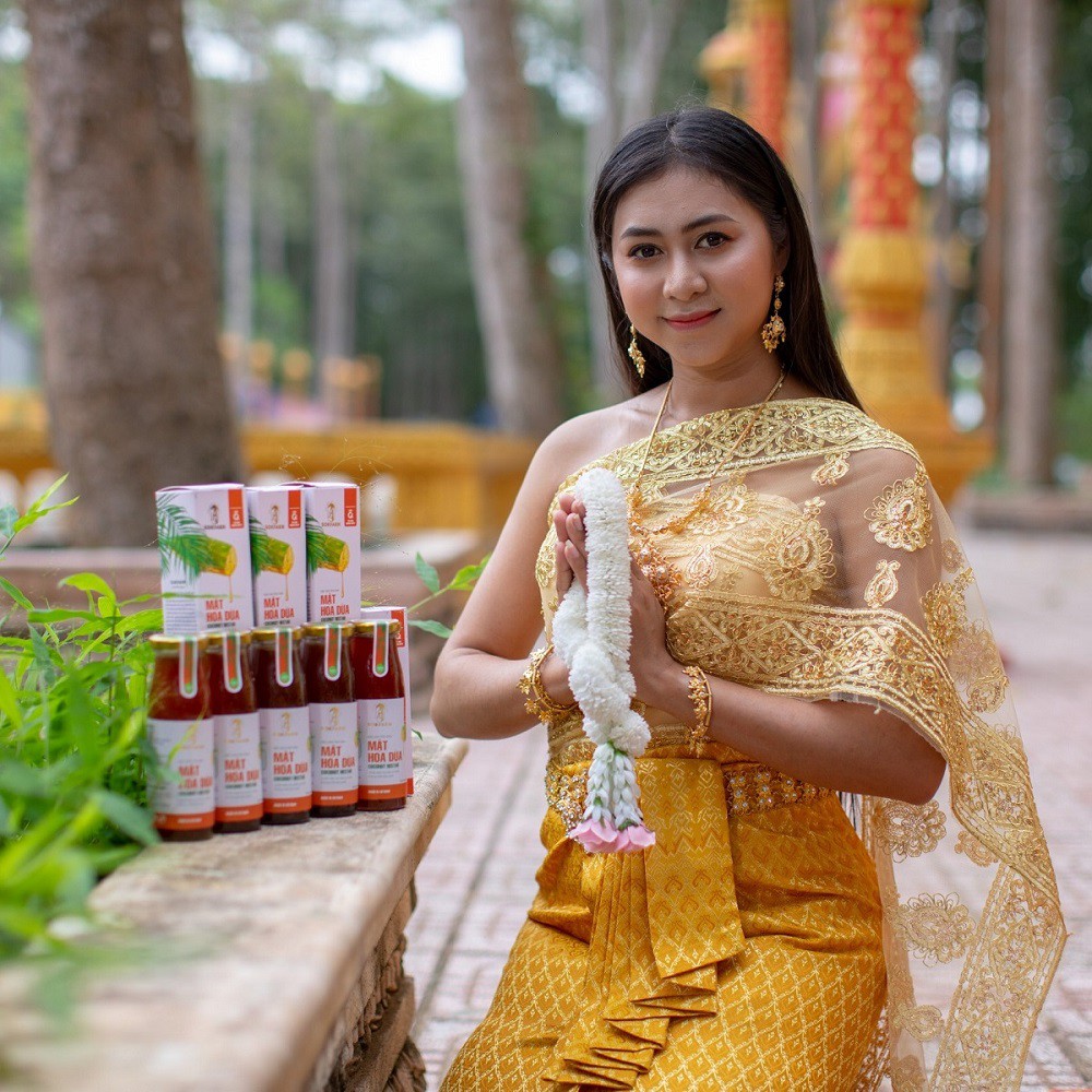 GIẤM Mật Hoa Dừa  SOKFARM -  256 ml - MEKONG HOME