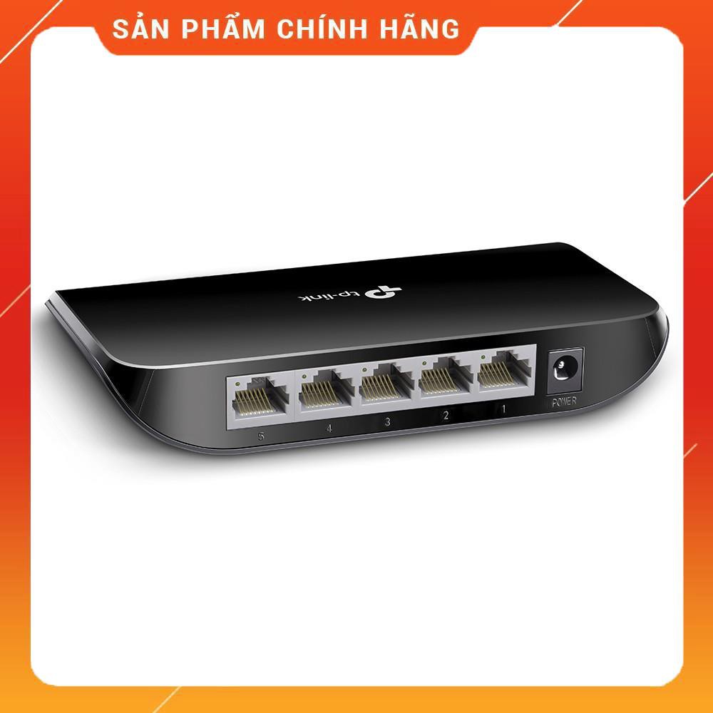 TP-Link Switch gigabit 5 cổng RJ45 Tăng tốc máy chủ - TL-SG1005D - Hãng phân phối chính thức dailyphukien