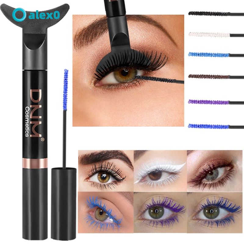 Mascara kháng nước lâu trôi không dễ nhòe chuốt mi cong dài và dày tạo kiểu 4D với nhiều màu tùy chọn