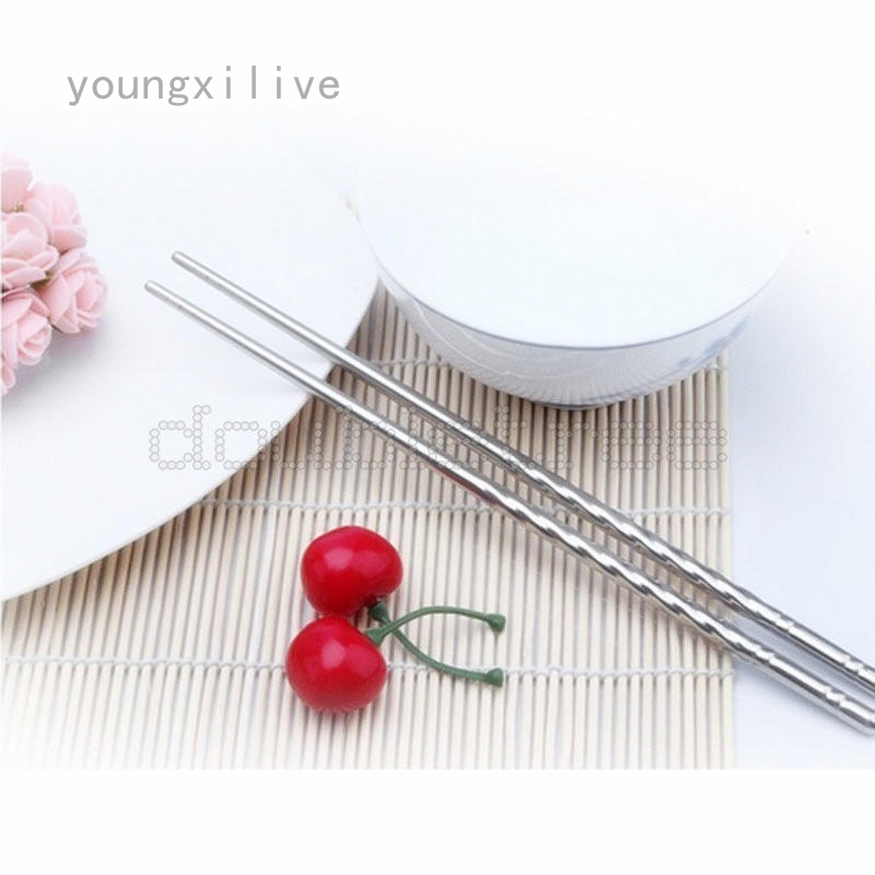 Set 5 Đôi Đũa Inox Hàn Quốc