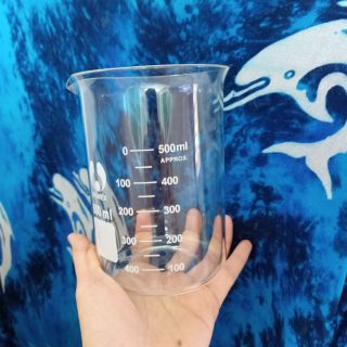 Cốc thủy tinh chịu nhiệt 500ml