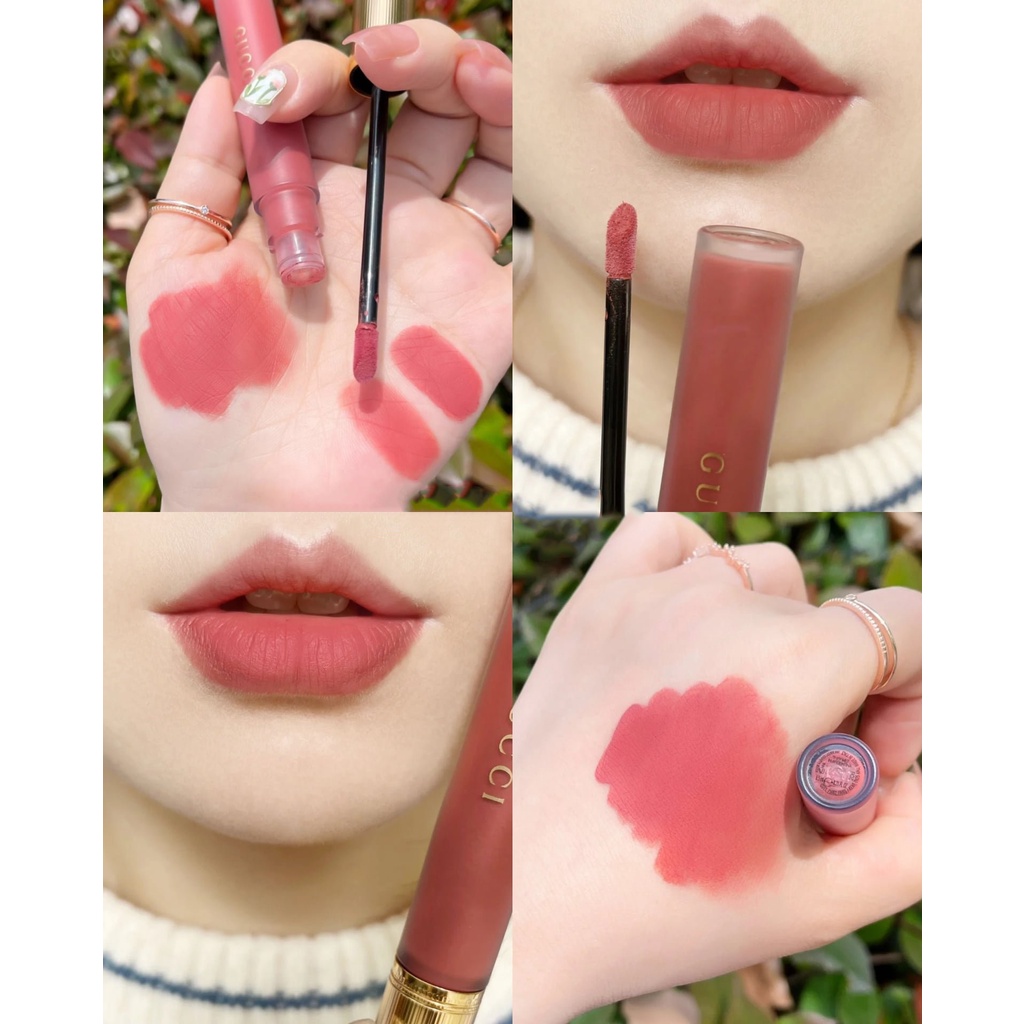 Son Kem Lì Gucci Rouge Liquid Matte Màu 203, Màu 208, Màu 505, Màu 25, Màu 311 Chính Hãng
