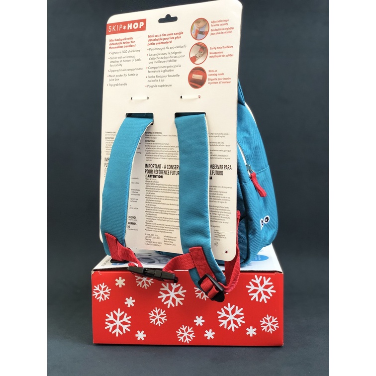 Balo cho bé tránh đi lạc Skip Hop Zoo Safety Harness - chính hãng nhập Mỹ Skiphop