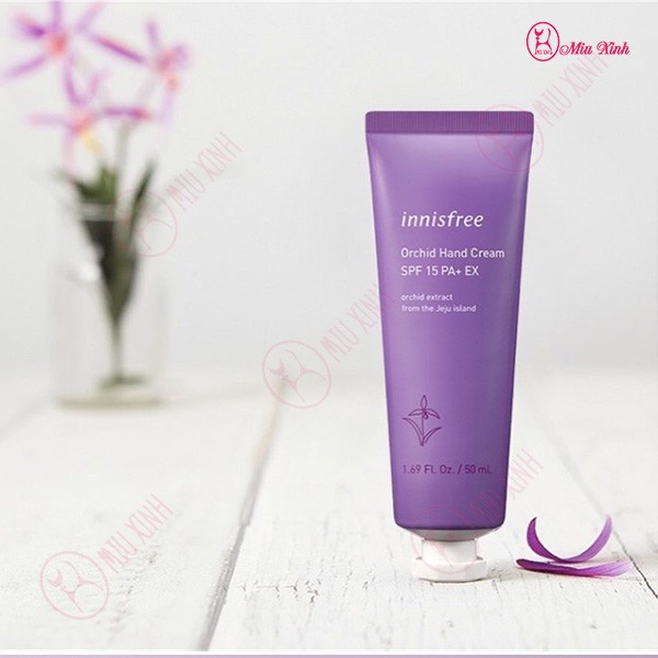 Kem Tay Hoa Lan [INNISFREE] Orchid Hand Cream SPF 15PA+ EX