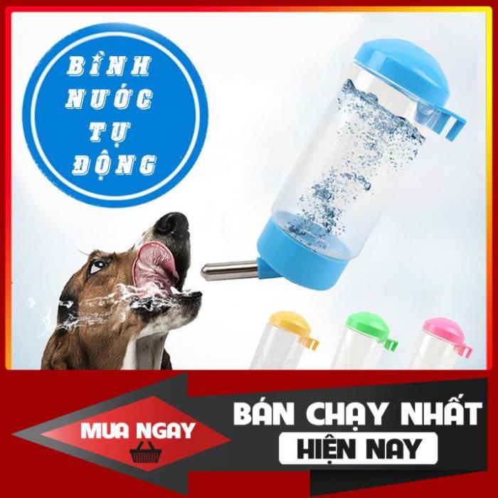 Bình Nước Uống Tự Động Gắn Chuồng Cho Chó Mèo Giá Rẻ