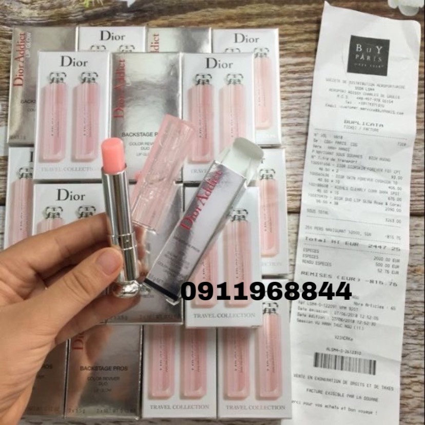 Son dưỡng Dior Lip glow Dior 01,04,012,015,025,017,1947,033
