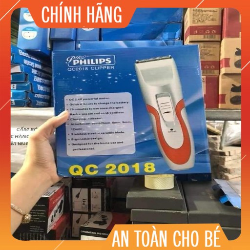 TÔNG ĐƠ CẮT TÓC CHO BÉ - CHÍNH HÃNG PHILIPS - SẠC ĐIỆN