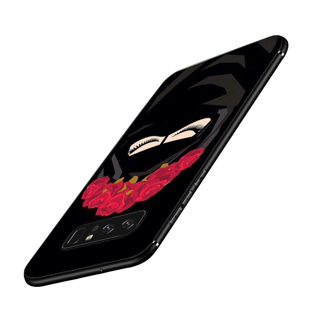 Ốp điện thoại dẻo họa tiết cô gái đạo hồi độc đáo cho SAMSUNG Note 8 9 10 Plus Lite 20 Ultra S6 Edge J7 Core