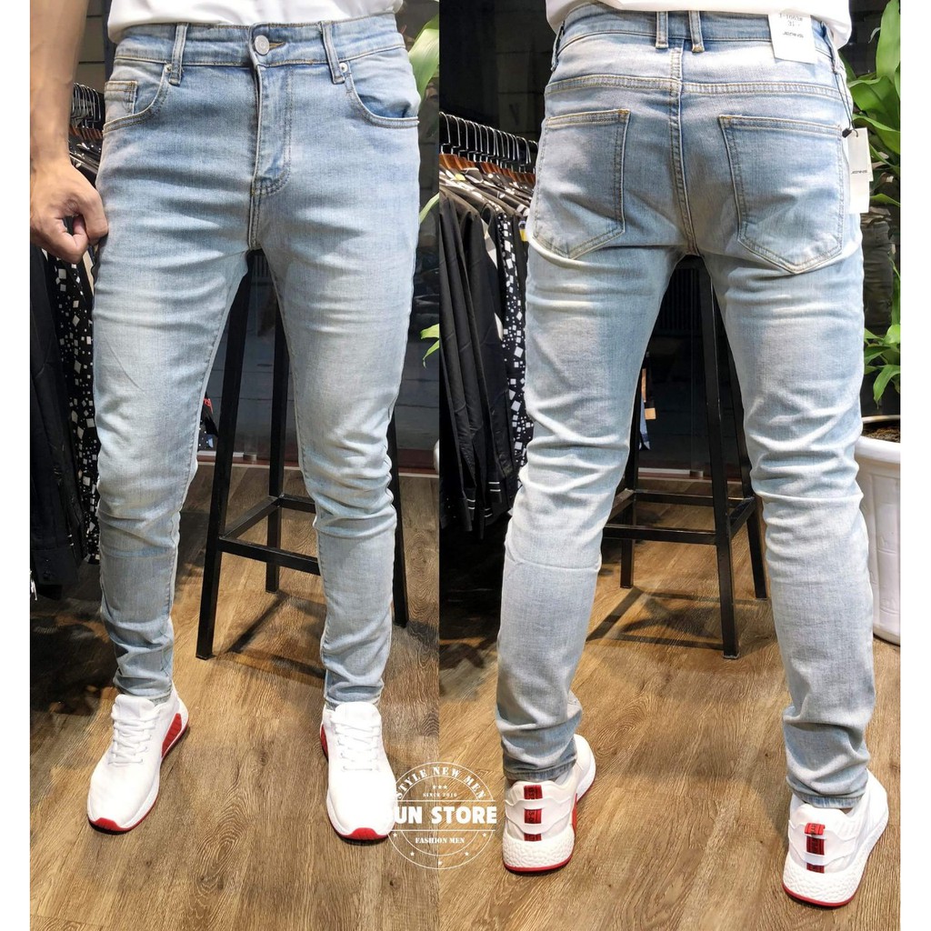 QUẦN JEAN NAM MÀU XANH NHẠT BẠC 567 ( SIZE 28-36 ) | BigBuy360 - bigbuy360.vn