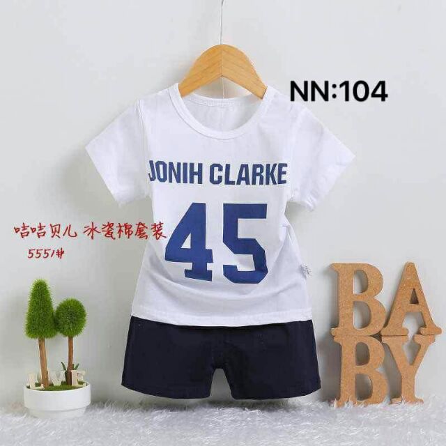 Bộ cotton bé gái xinh iu