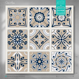 DECAL GẠCH BÔNG SET #CỬU_HOA