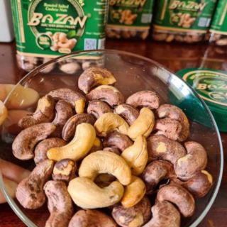 Combo 2 Hũ Hạt Điều Rang Muối Bazan Bình Phước.