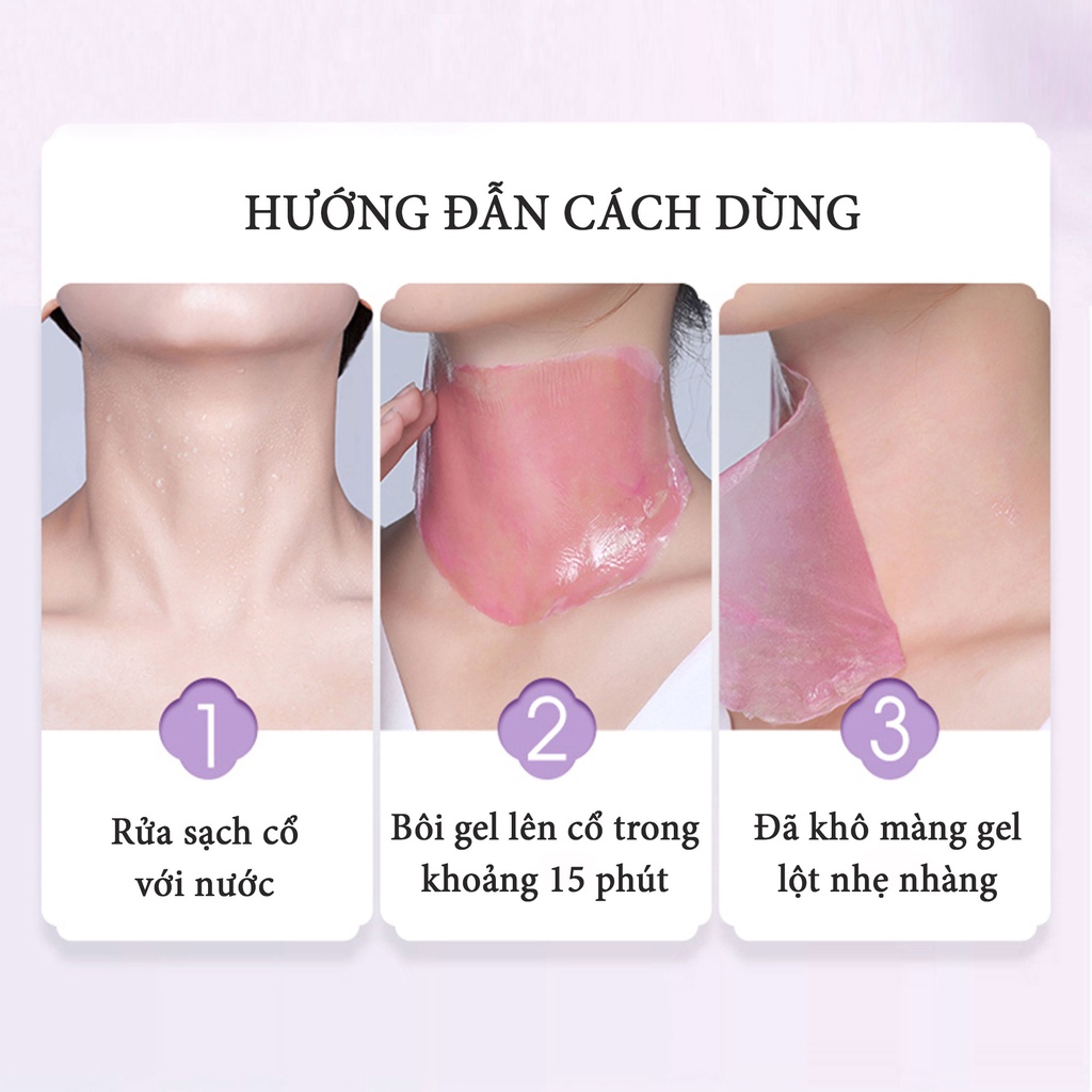 Mặt Nạ Dưỡng Trắng & Giảm Nếp Nhăn Vùng Cổ Dạng Gel SOONPURE 100G SC68 | BigBuy360 - bigbuy360.vn