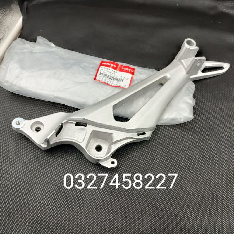 Cặp đùi pass nhôm gác chân sau xe WAVE RSX 100 zin Honda