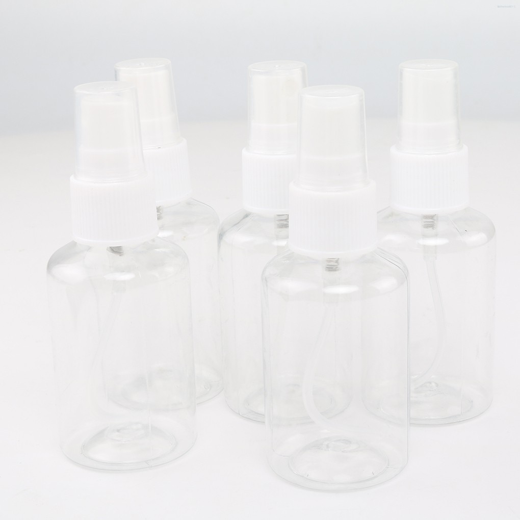 Set 5 Lọ Nhựa Rỗng 50ml Đựng Nước Hoa