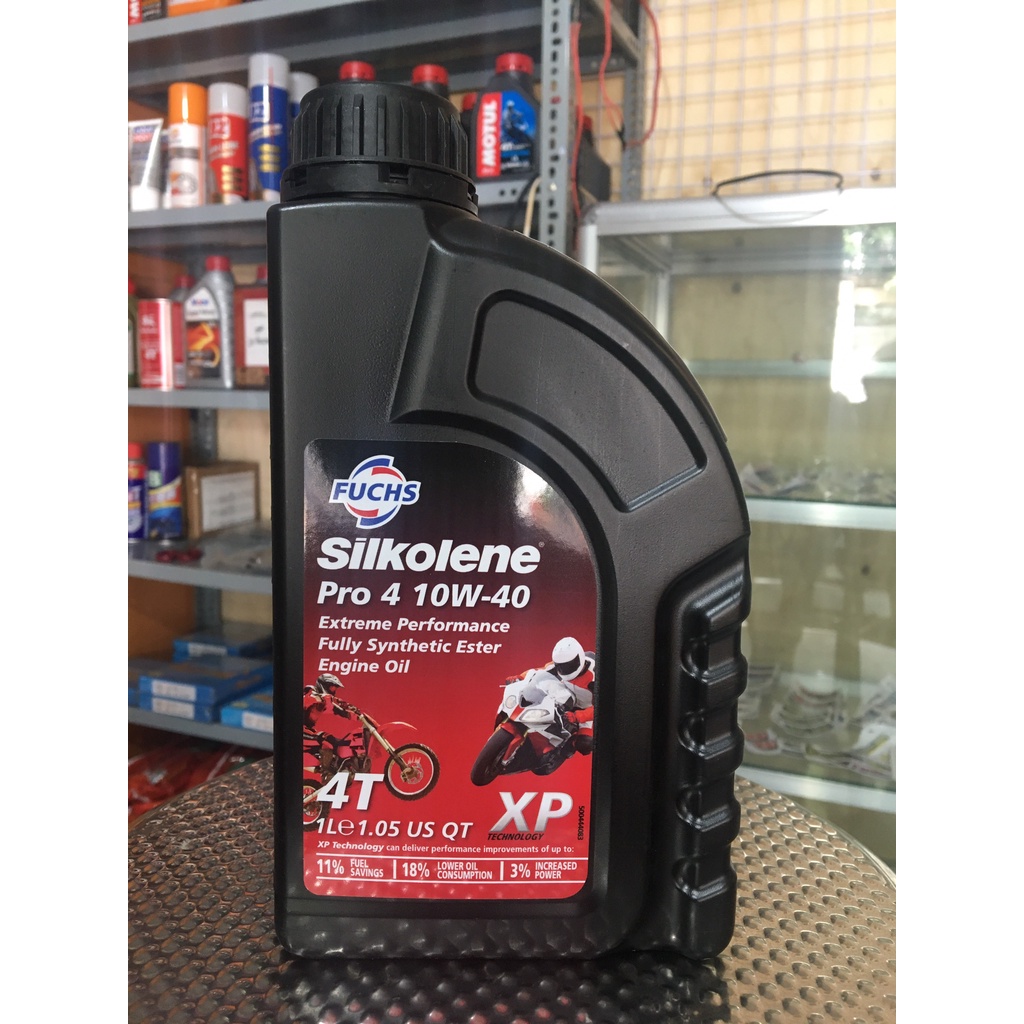 Nhớt Fuchs Silkolene Pro4 10w40 1Lit