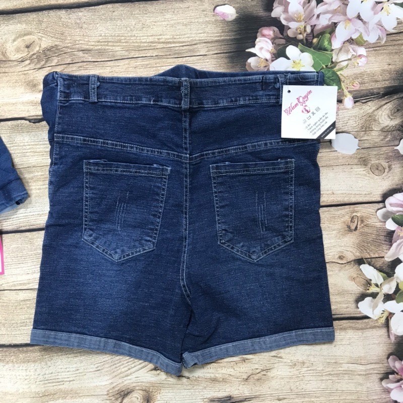 QUẦN BẦU SOOC JEAN THẬT mềm mịn co giãn tốt SB3079