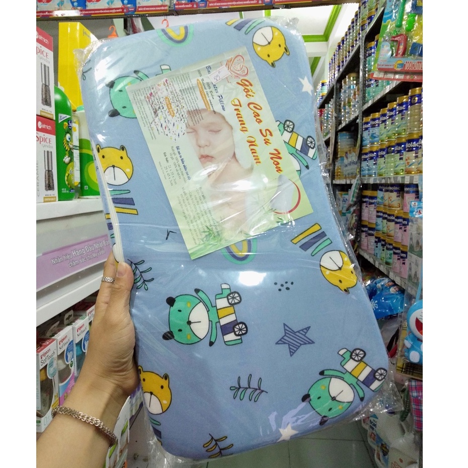 GỐI CAO SU NON CHO BÉ