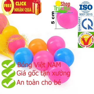 100 BÓNG NHỰA MỀM CHO BÉ