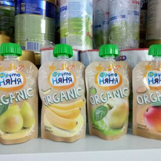 Hoa quả nghiền fruto hữu cơ