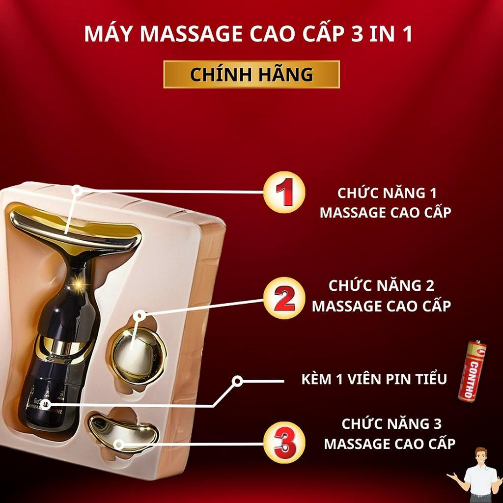 Máy massage GuShiYuTa 3in1 Giảm Nếp Nhăn