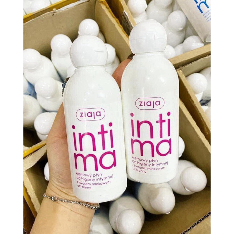 Dung Dịch Vệ Sinh Phụ Nữ Intima Hồng Dành Cho Người Bị Viêm Nhẹ 200ml