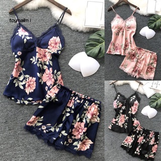 Bộ ngủ lụa hai dây cao cấp hàng qc chất đẹp