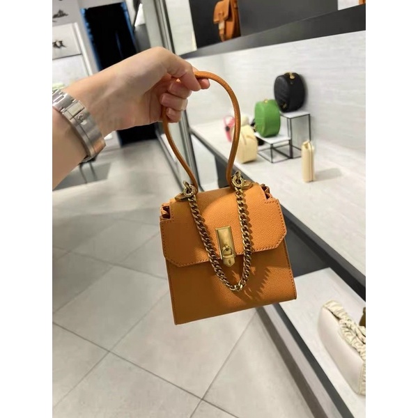 Túi cêka khoá dáng đứng có quai cầm và dây đeo chéo hàng QC cao cấp