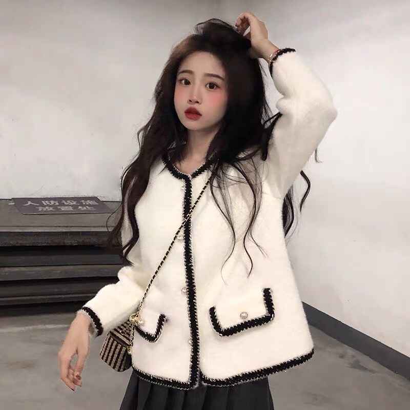 Áo Khoác len tay dài,trẻ trung, chất Len dày dặn, kiểu dáng Hàn Quốc - Hàng QC | BigBuy360 - bigbuy360.vn