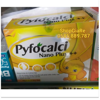 Pyfocalci nano plus ++ bổ sung canxi, giúp phát triển chiều cao,giúp bé mau ăn chóng lớn, chống còi xương suy dinh dưỡng