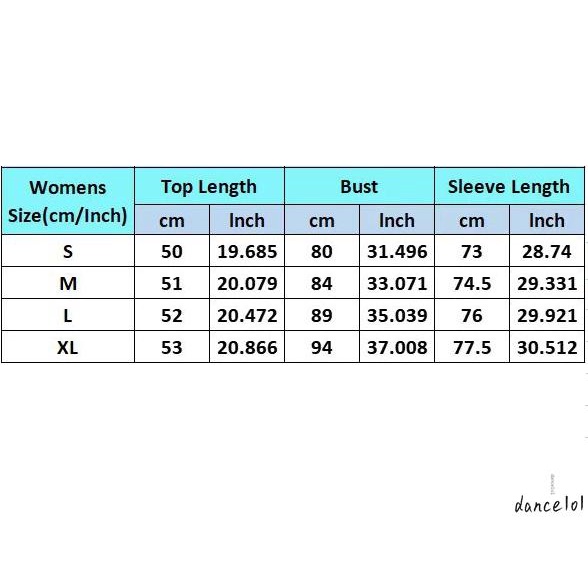 Áo Thun Nữ Tay Dài Cổ Tròn Màu Tương Phản Thời Trang dance1o1-Harajuku