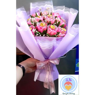 Bó hoa Chupa Chups (tháo kẹo vẫn còn hoa)