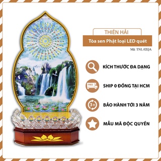 Tòa sen Phật ngồi Thiên Hải cao cấp - Đồ thờ cúng Phật - 8/10/12/14/16/18/20 inch