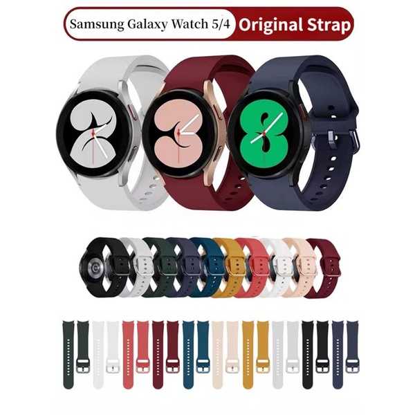 Dây silicon 20mm dành cho Samsung Galaxy Watch 5 40mm &amp; 44mm
