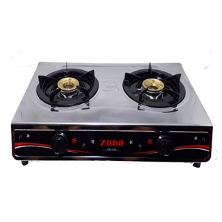 Bếp gas đôi inox zodo