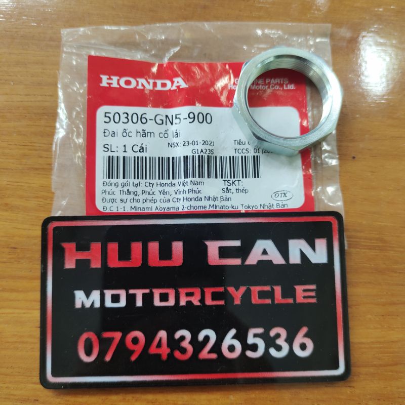 Ốc cổ lái trảng 3 dùng chung nhiều dòng xe honda giá 1 con