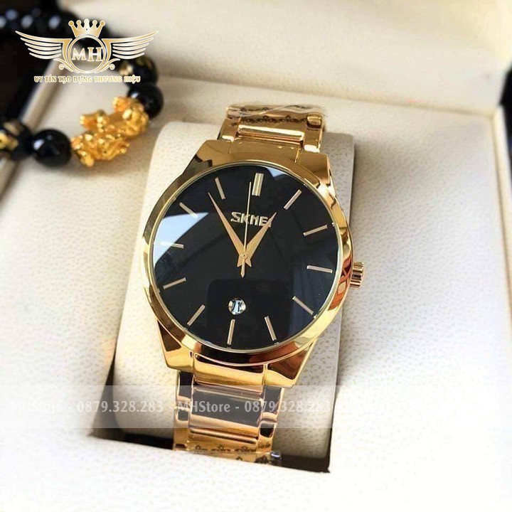 Đồng hồ nam OMG 8269 dây da cao cấp, tích hợp lịch ngày, thời trang đẹp sang trọng, giá rẻ [Tặng thêm pin] | BigBuy360 - bigbuy360.vn