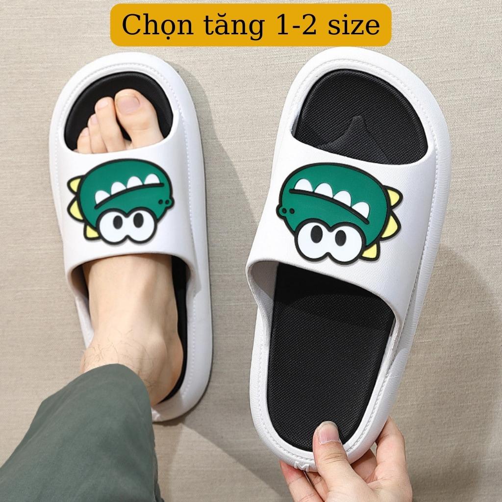 Dép quai ngang nam nữ hình Khủng Long DINO Chọn tăng 1-2 size