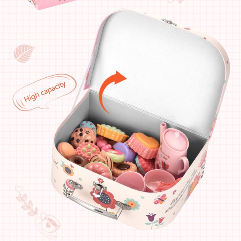 Bộ 36 Ấm Trà Đồ Chơi Cho Bé Gái