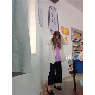 Áo Blazer Bigsize dài tay loại mỏng [ Ảnh thật cuối bài ]