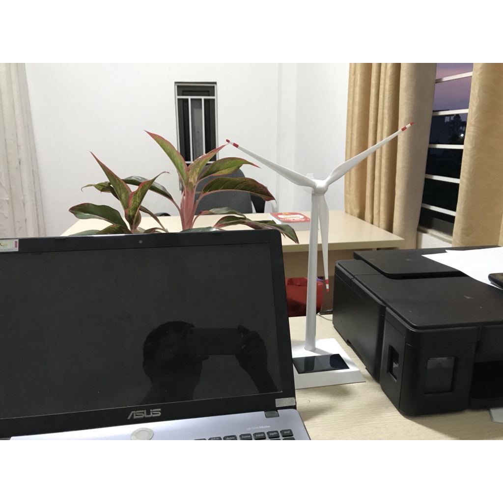 Mô Hình Tuabin Điện Gió , Đẹp, Sang Trọng