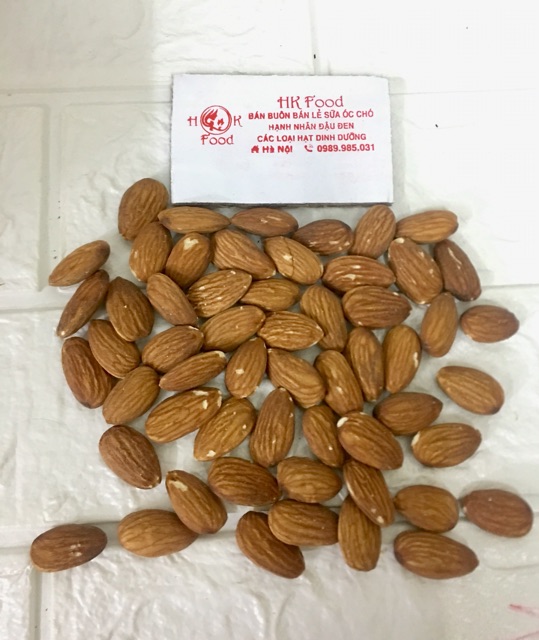 Hạnh nhân rang chín tự nhiên 500g