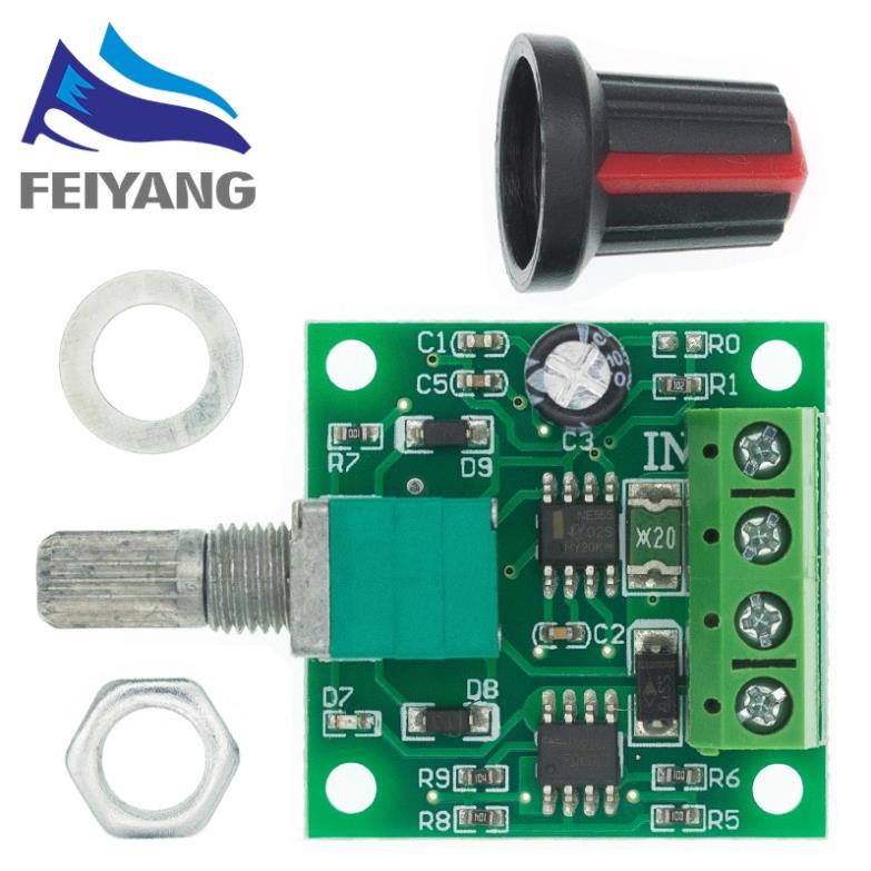 Mô đun điều khiển tốc độ động cơ DC 1.8V 3V 5V 6V 12V 2A PWM 0~100% chất lượng cao