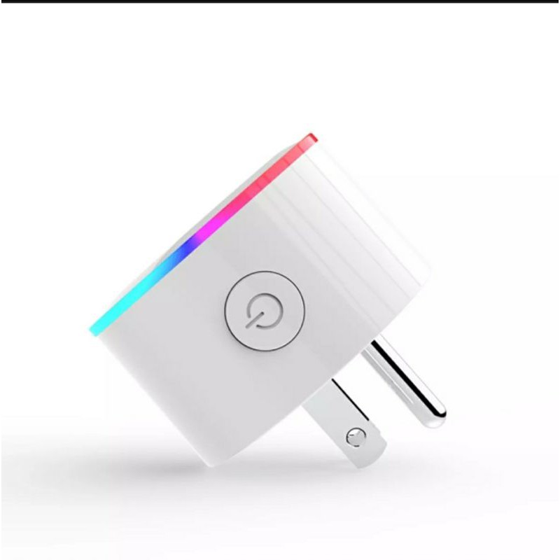 Ổ Cắm Wi-Fi Thông Minh 10A Với Đèn Báo LED RGB, ra lệnh giọng nói Alexa& Google